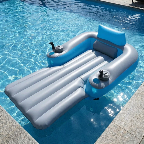 CruiseFloat™ — Motorized Inflatable Pool Lounger